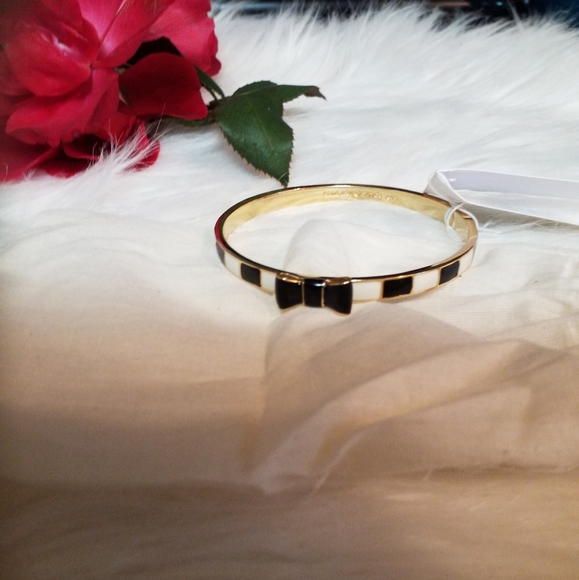 Kate Spade Bow Bangle Bracelet - Picture 2 of 11